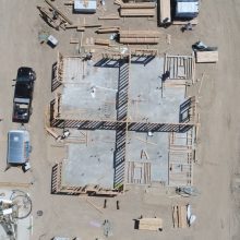 eagle view of Multifamily Construction