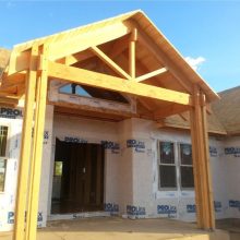 Framed porch