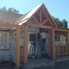 Front porch addition